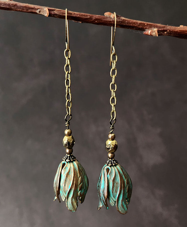 Earrings - Tulip drop