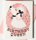 Card - Birthday Queen Dog