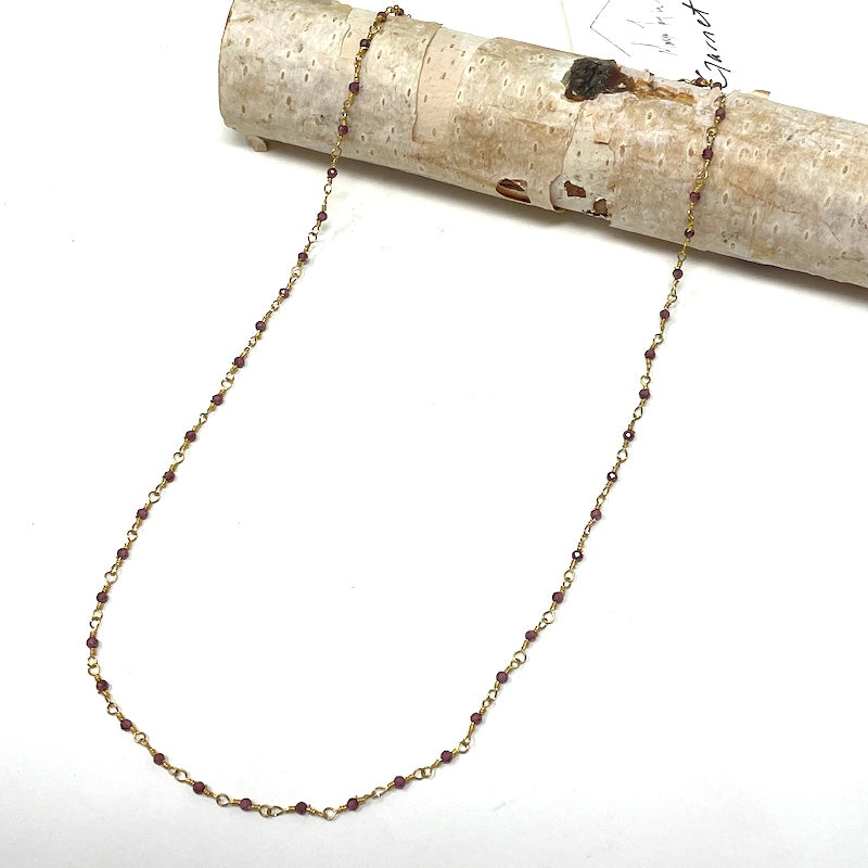 Gemstone Choker - Gold