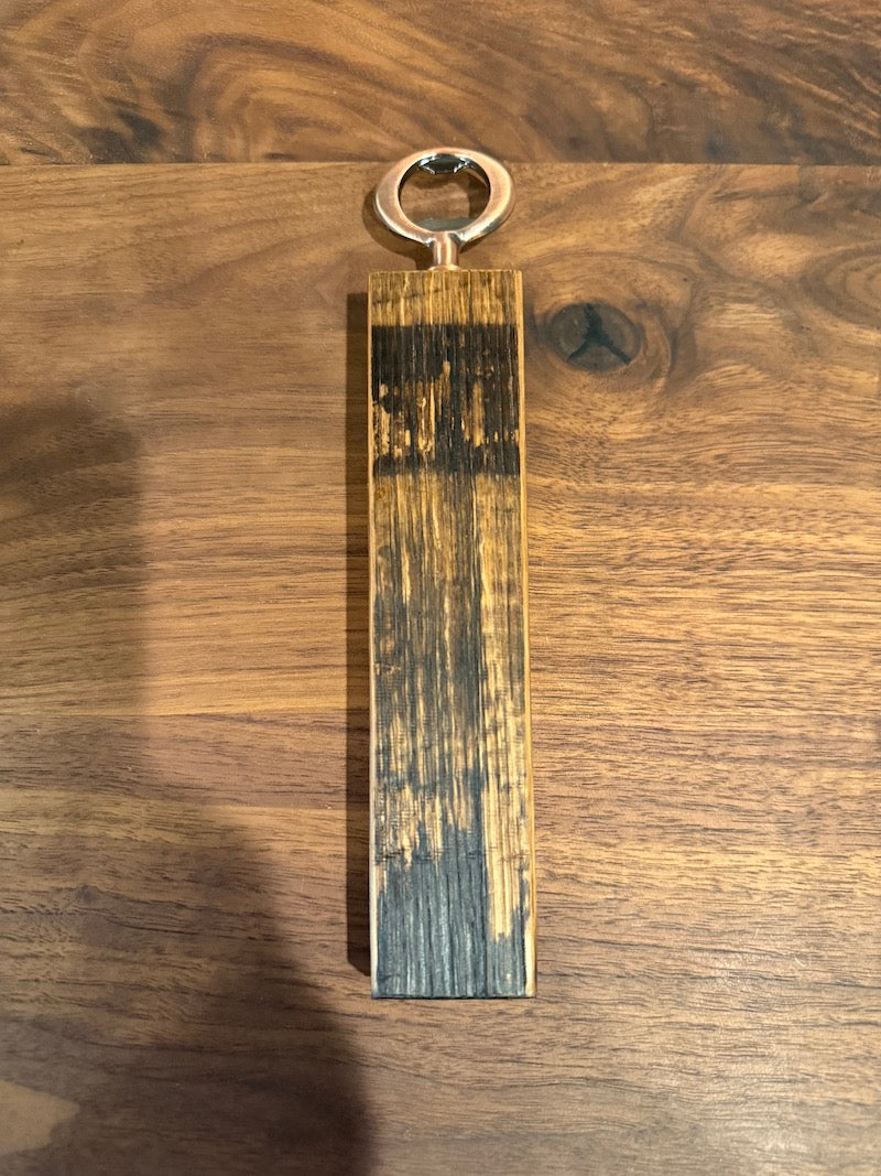 Bottle Opener | Whiskey Barrel Stave