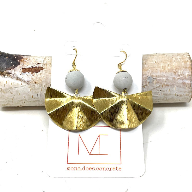 Earrings - Crinkle