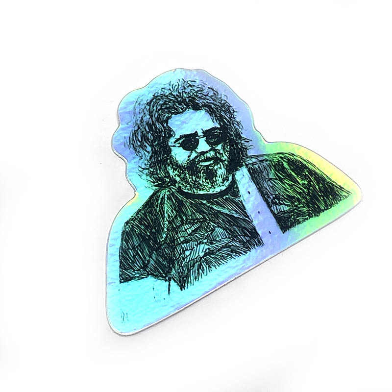 Holograph Sticker - Jerry Garcia