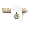 Necklace - Floral Circle | White Daisy