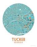 Tucker - Blue + Orange