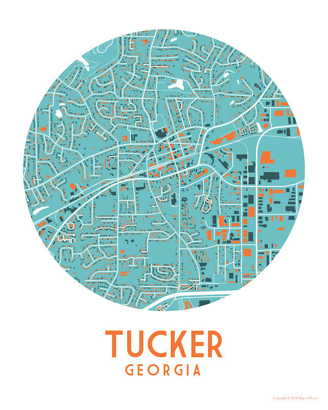 Tucker - Blue + Orange