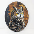 Original Painting - Noah | Great Horned Owl