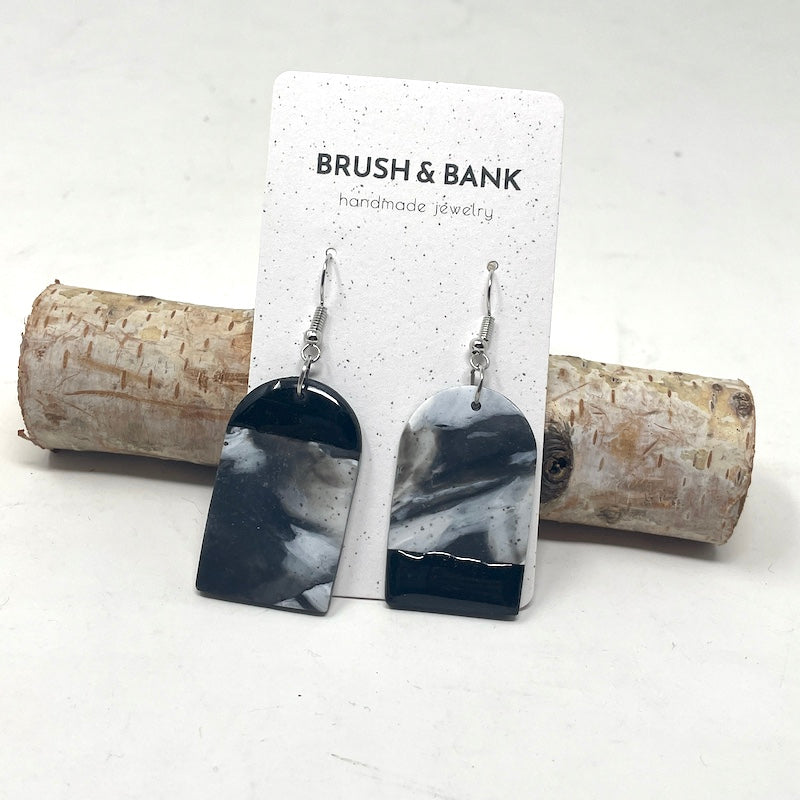 Earrings - Dipped Headstones