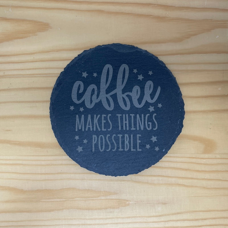 Coaster - Slate | Round