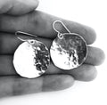 Earrings - Sterling Discs
