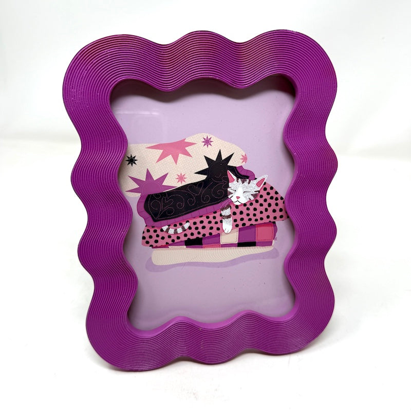 Framed Print - Cozy Cat Nap
