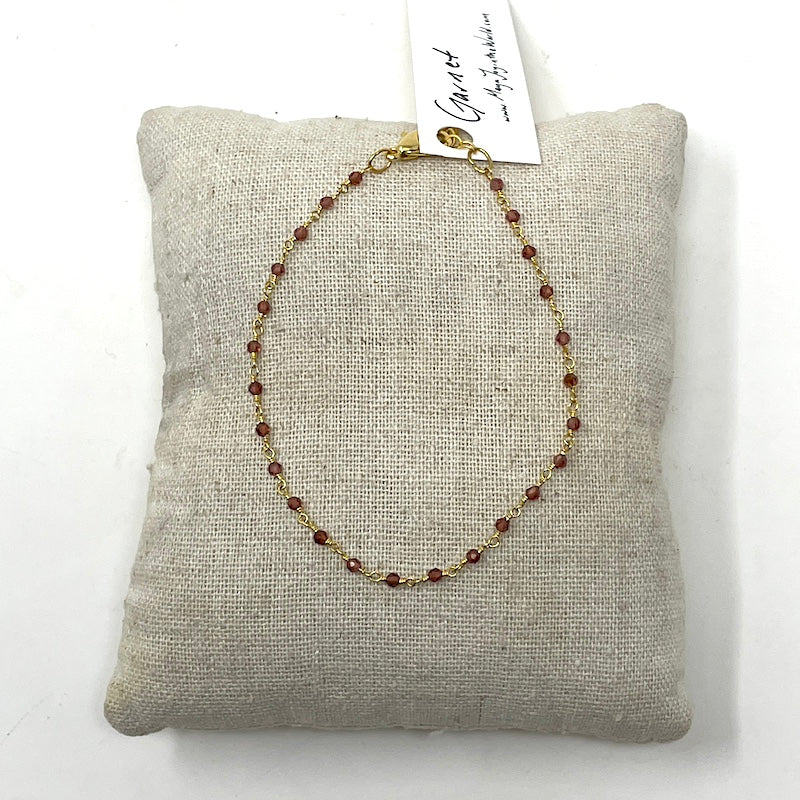 Gemstone Bracelet - Gold