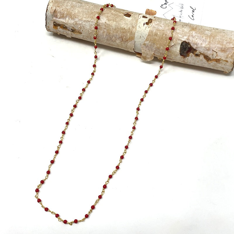 Gemstone Choker - Gold