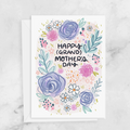 Card - Happy Grandmother's Day (Floral)