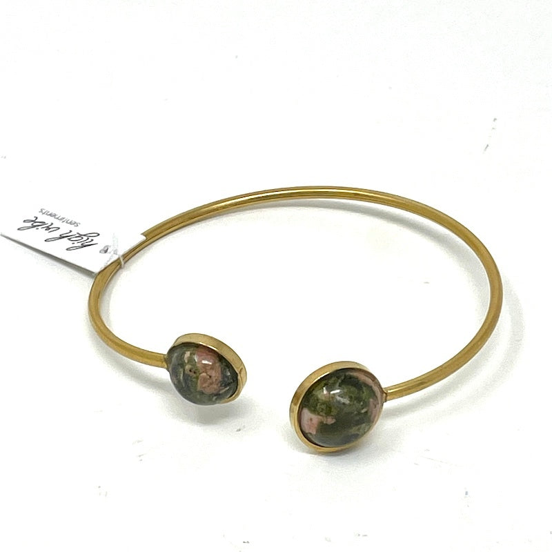 Bracelet - Double Cabochon