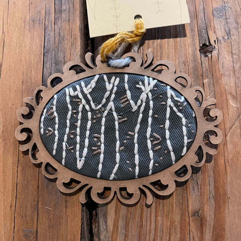 3" Hoop - Birch Tree