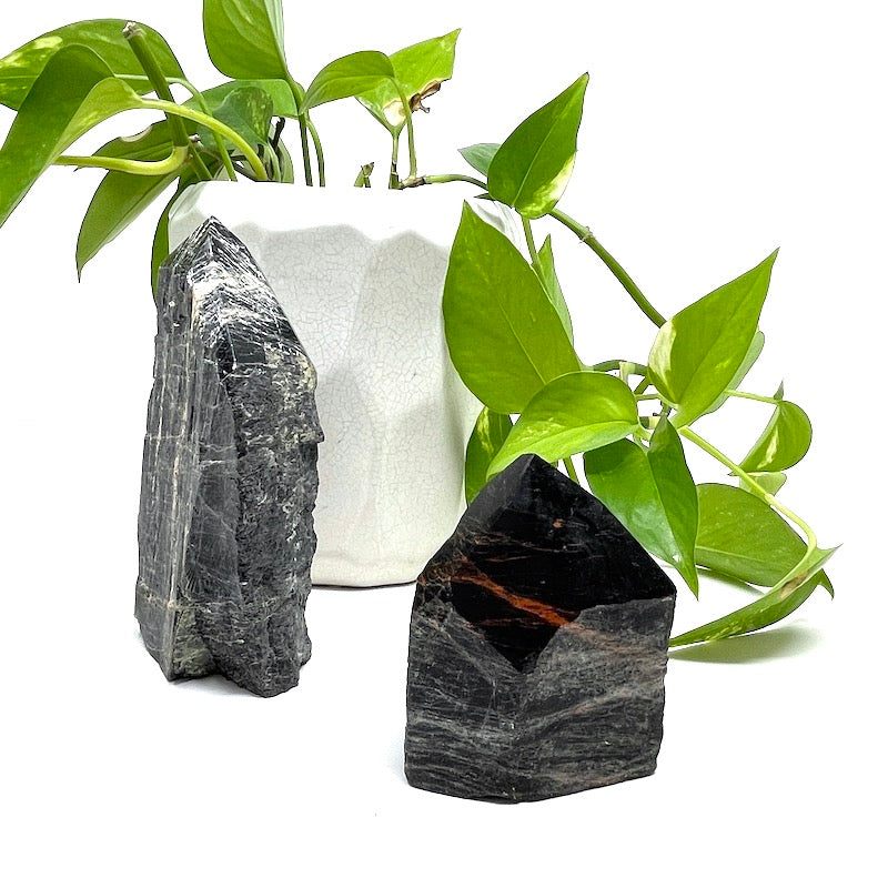 Black Tourmaline - Rough Point