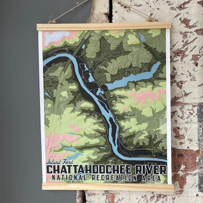 Canvas Print - Chattahoochee River