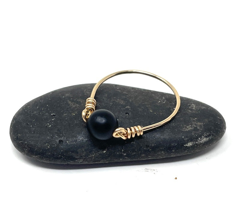 Ring - Wire Wrapped Gem