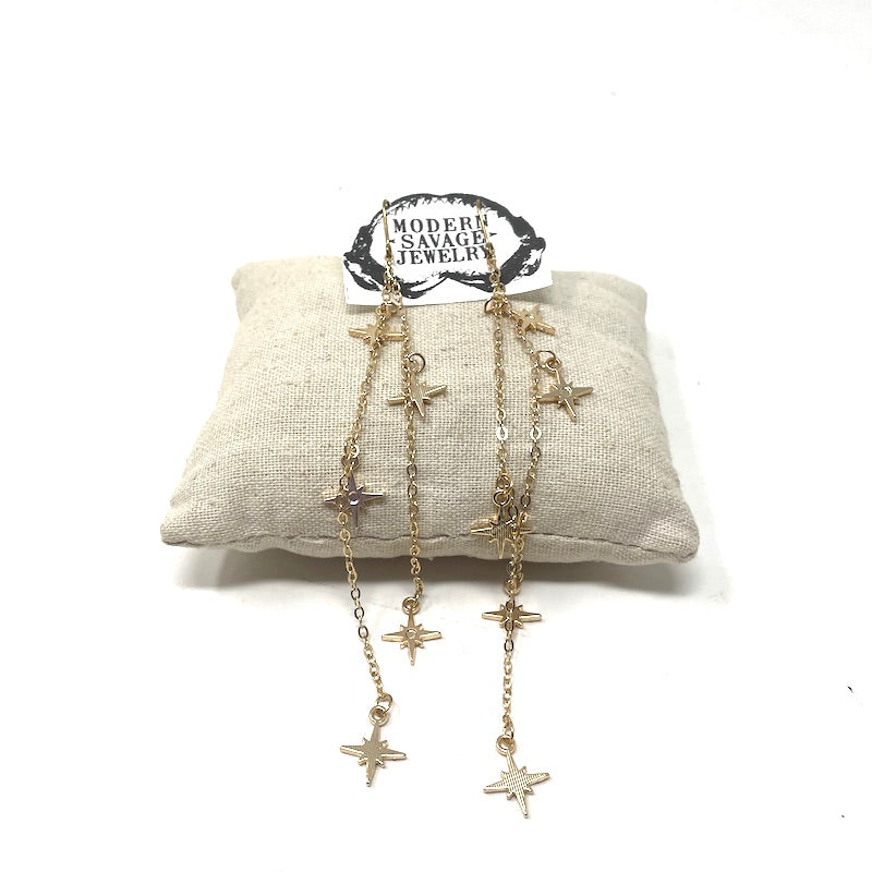 Earrings - North Star Dangles