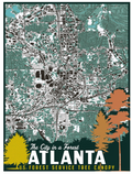 Atlanta Trees - 16x20 Print