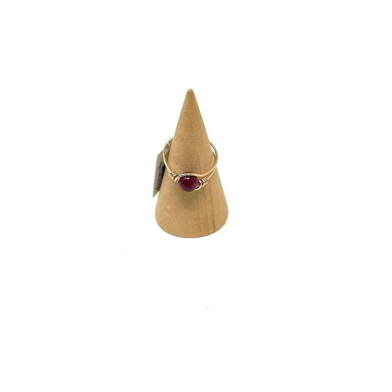 Ring - Wire Wrapped Gem