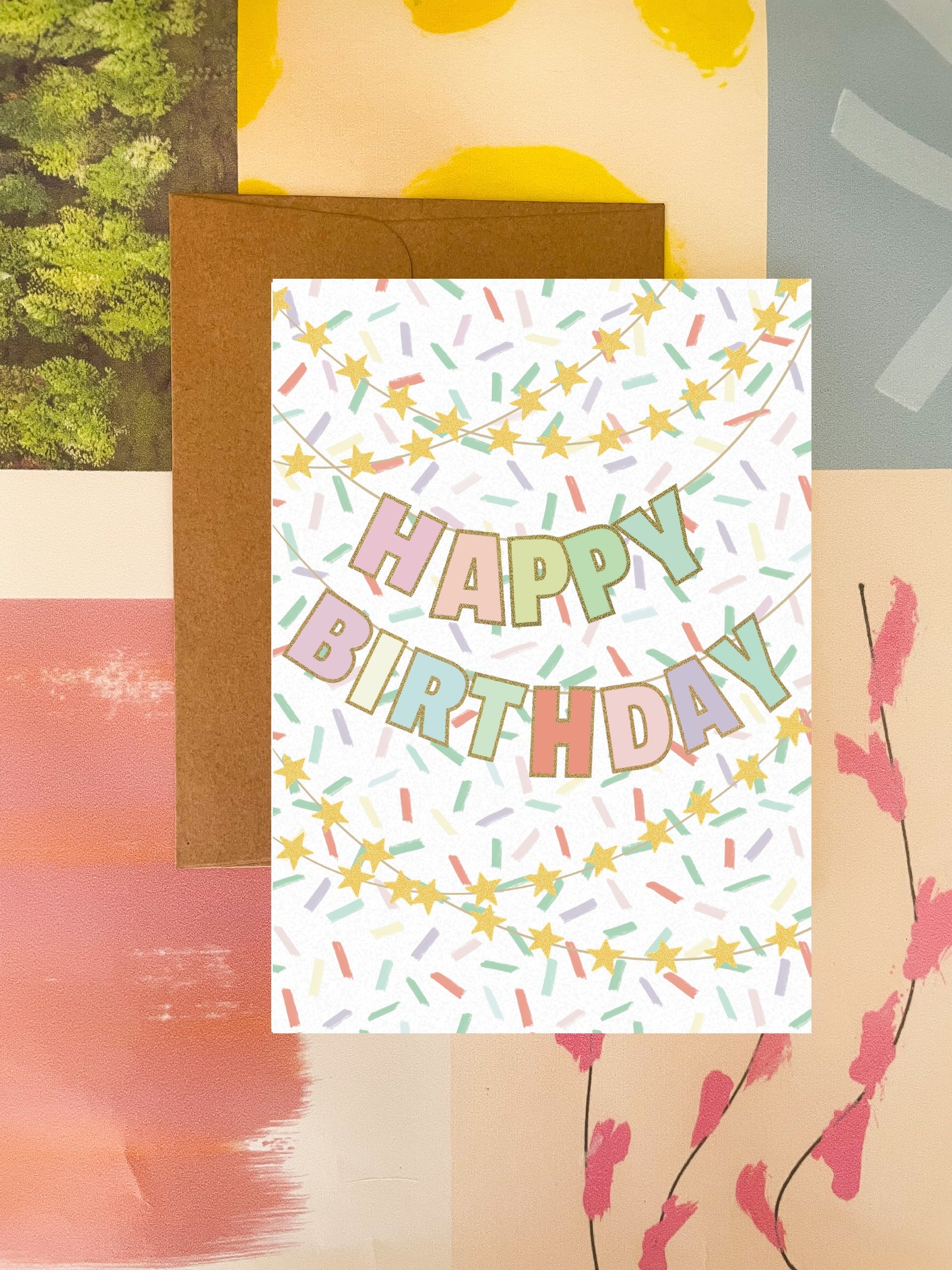 Card - Happy Birthday Banner