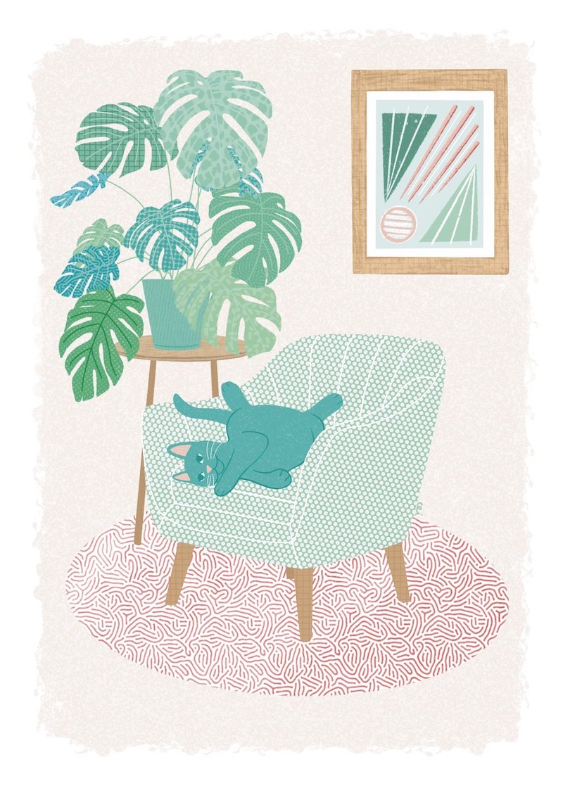 Print - Feline Good