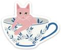 Sticker - Cup of Kittea