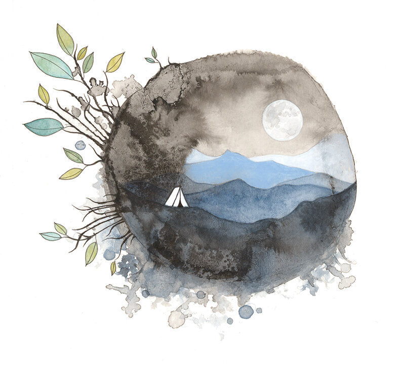 Archival Print - The Mountains Are Calling