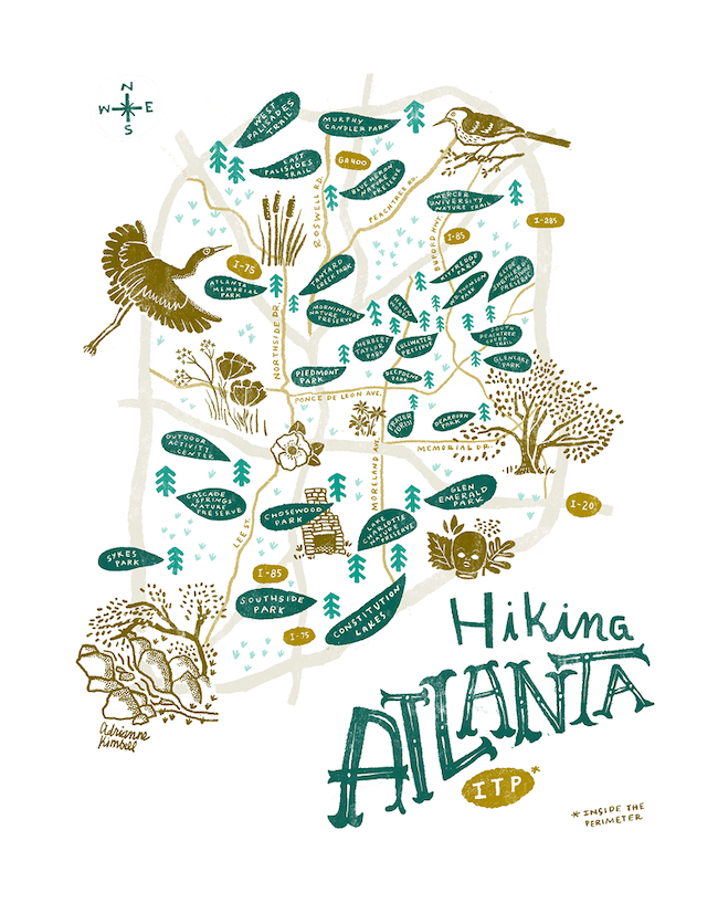 Print - Hiking Atlanta ITP