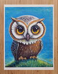 Print - Outspoken Owl