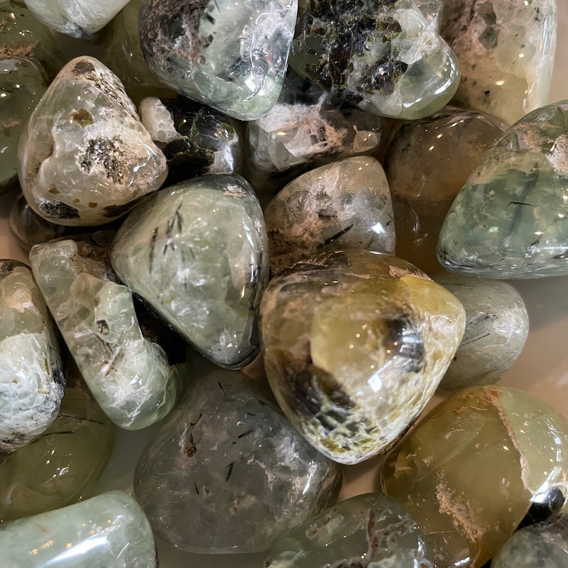 Prehnite | Raw or Tumbled