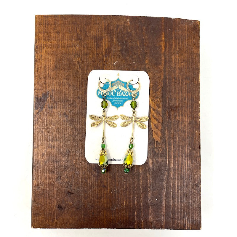 Earrings - Dragonfly