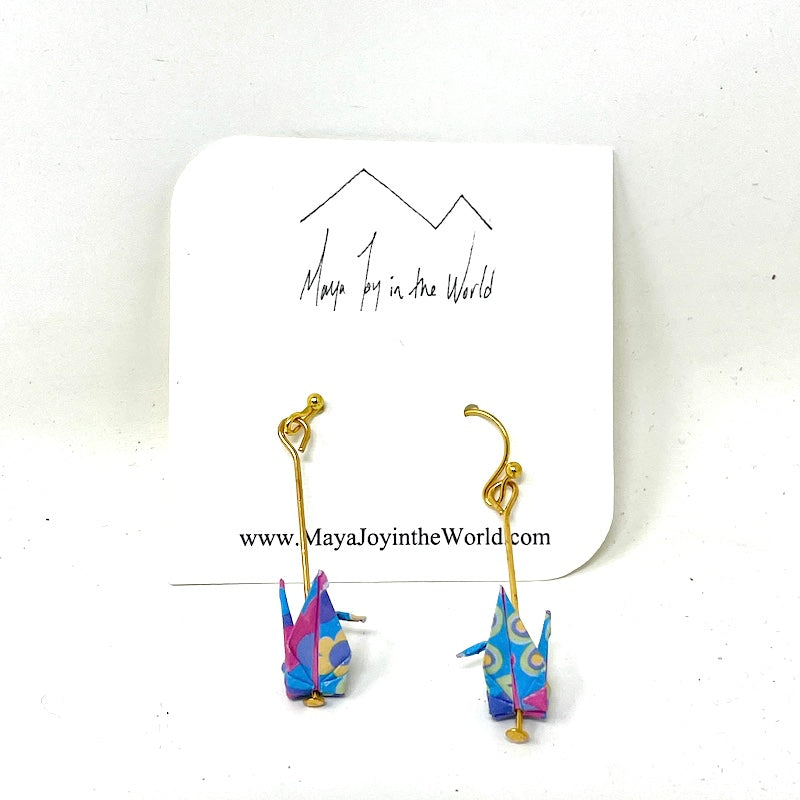 Earrings - Origami Cranes | Various