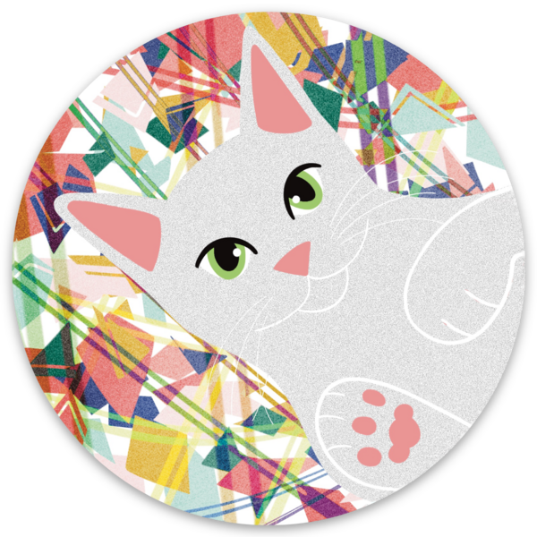 Sticker - Mosaic Kitty