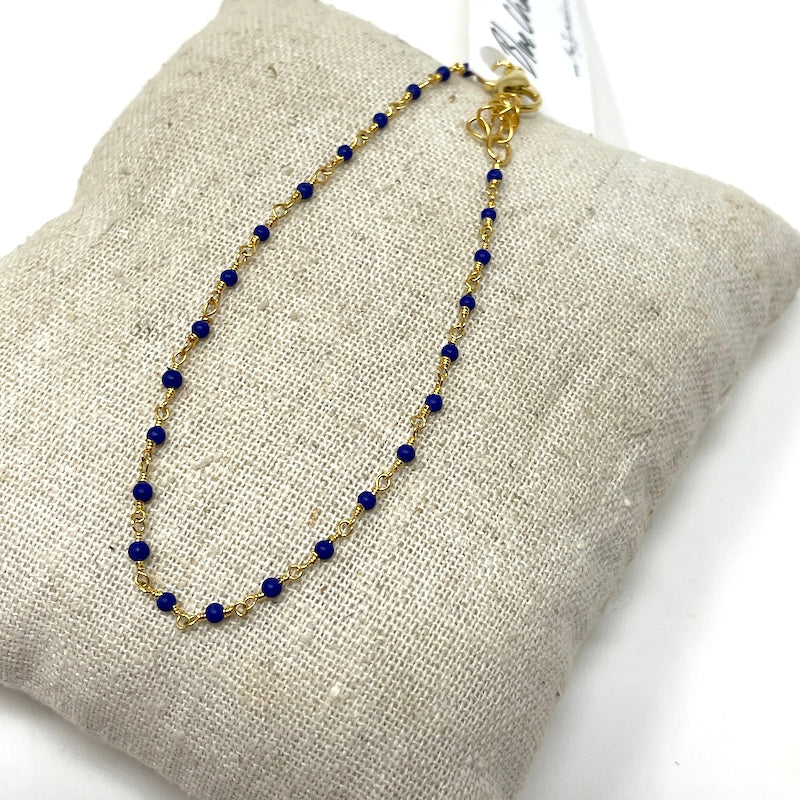 Gemstone Bracelet - Gold
