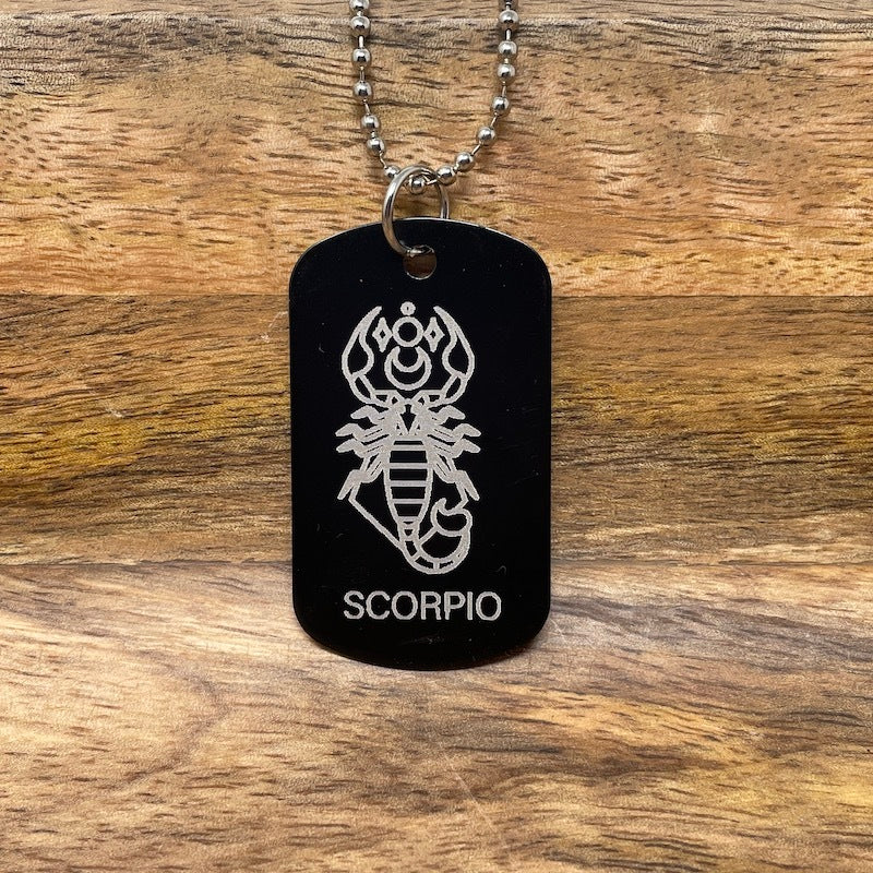 Astrology Dog Tag