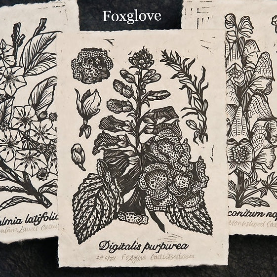 Block Print - Botanical