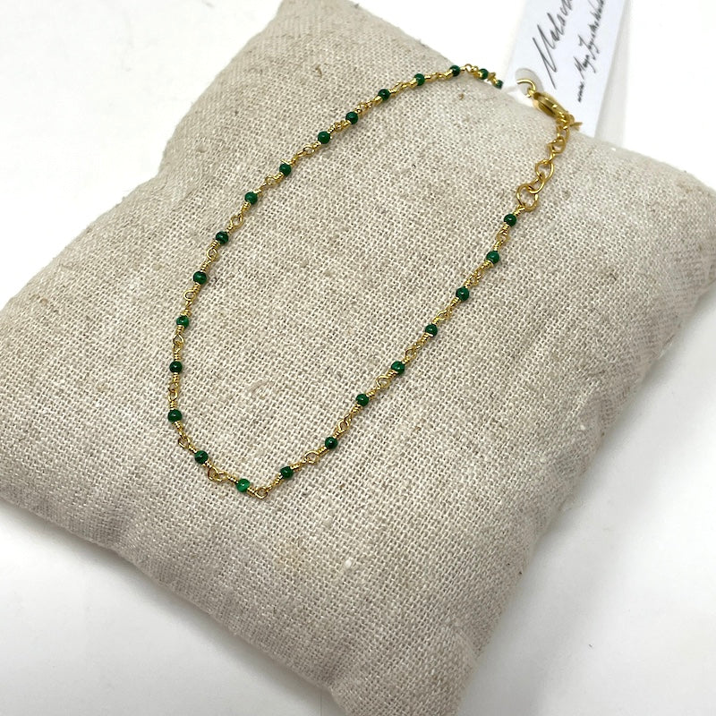 Gemstone Bracelet - Gold