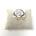 Earrings - Heart Hoops