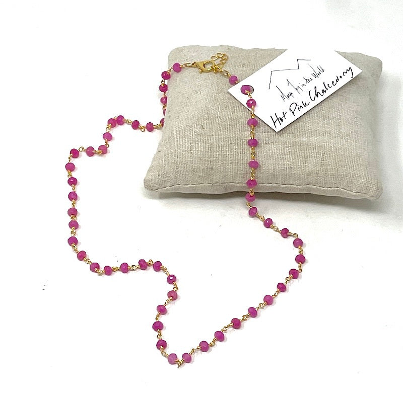 Gemstone Choker - Gold