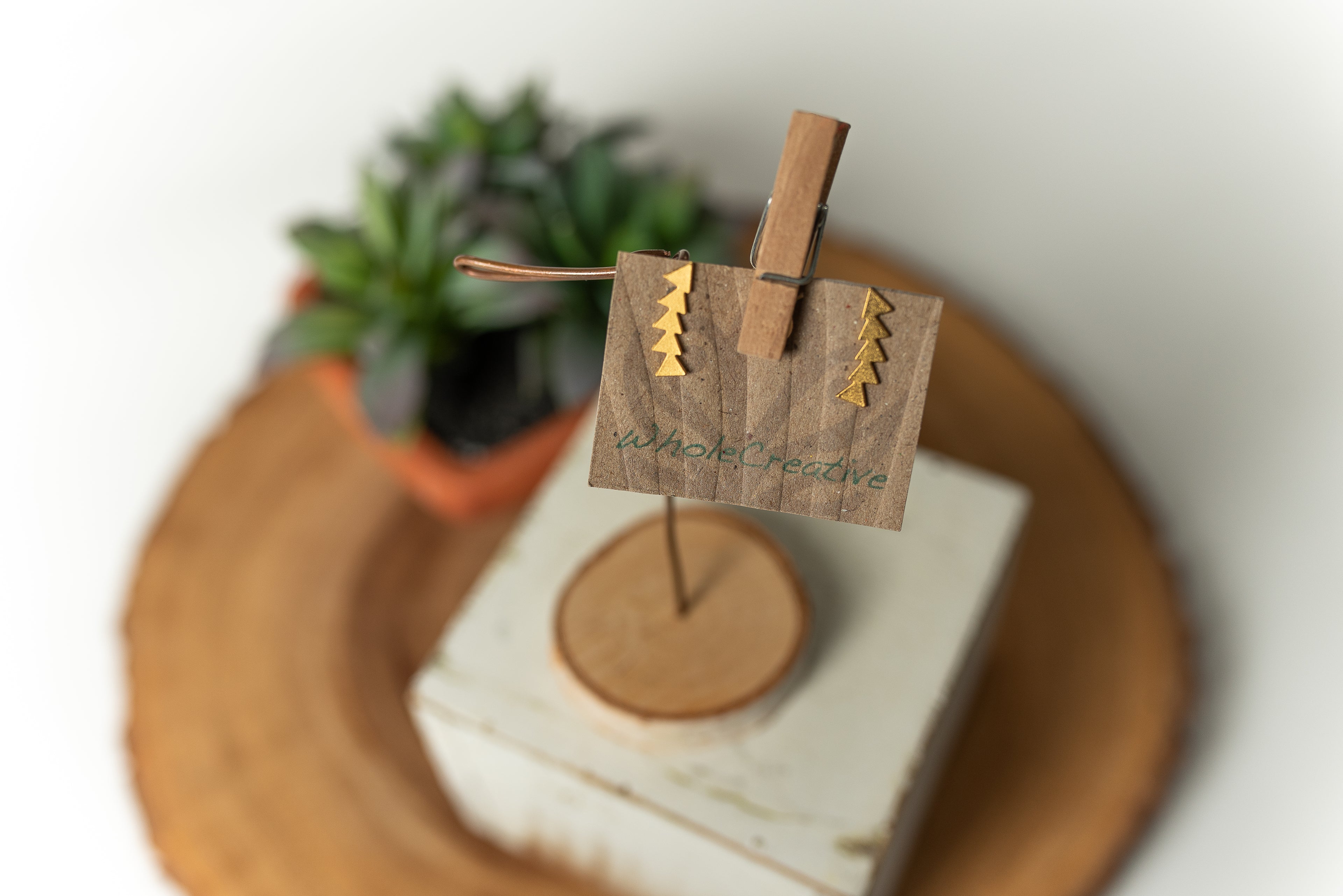 Stud Earrings - Triangle Creeper