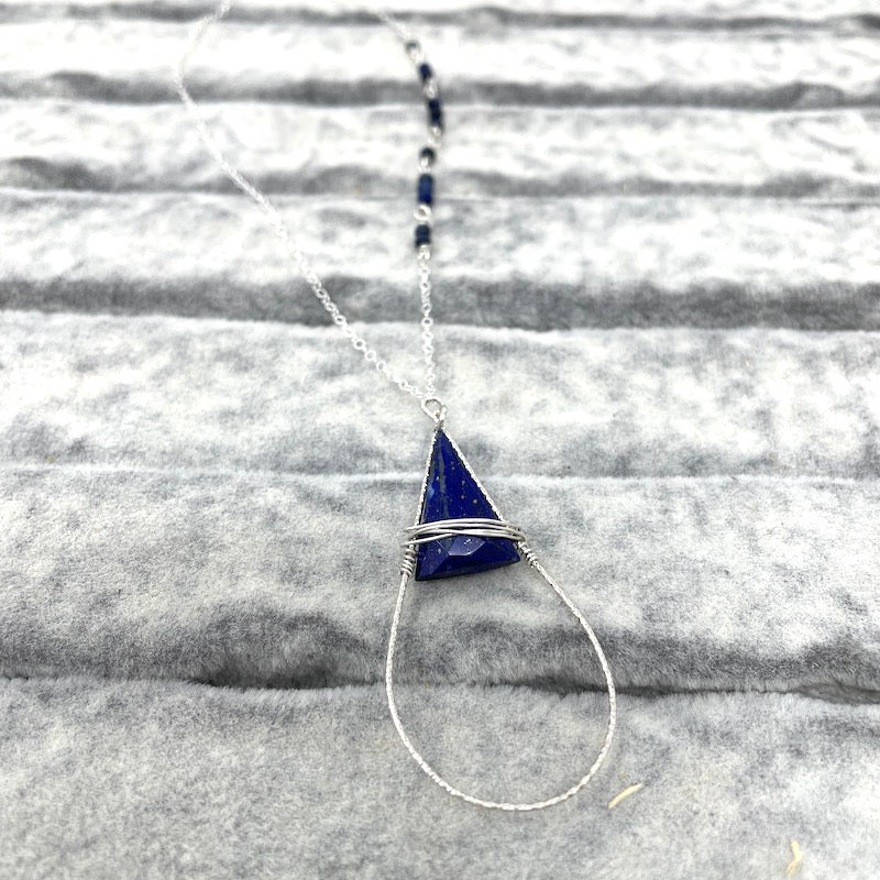 Necklace - Lapis Abstract