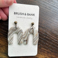 Earrings - Wood Rainbow