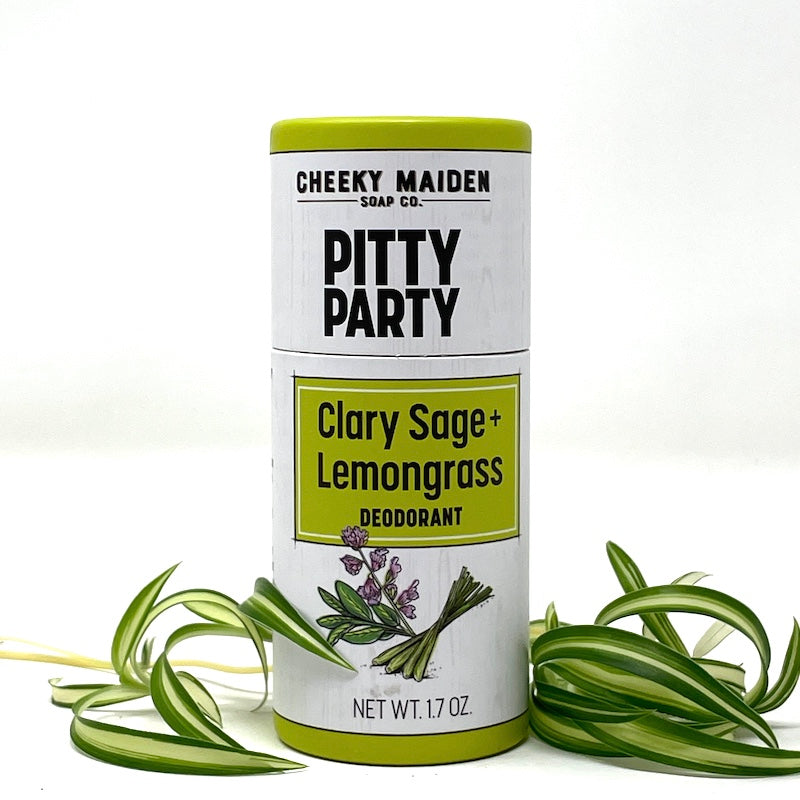 Deodorant -  Clary Sage + Lemongrass