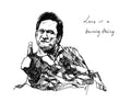 Card - Love is a burning thing (Johnny Cash)