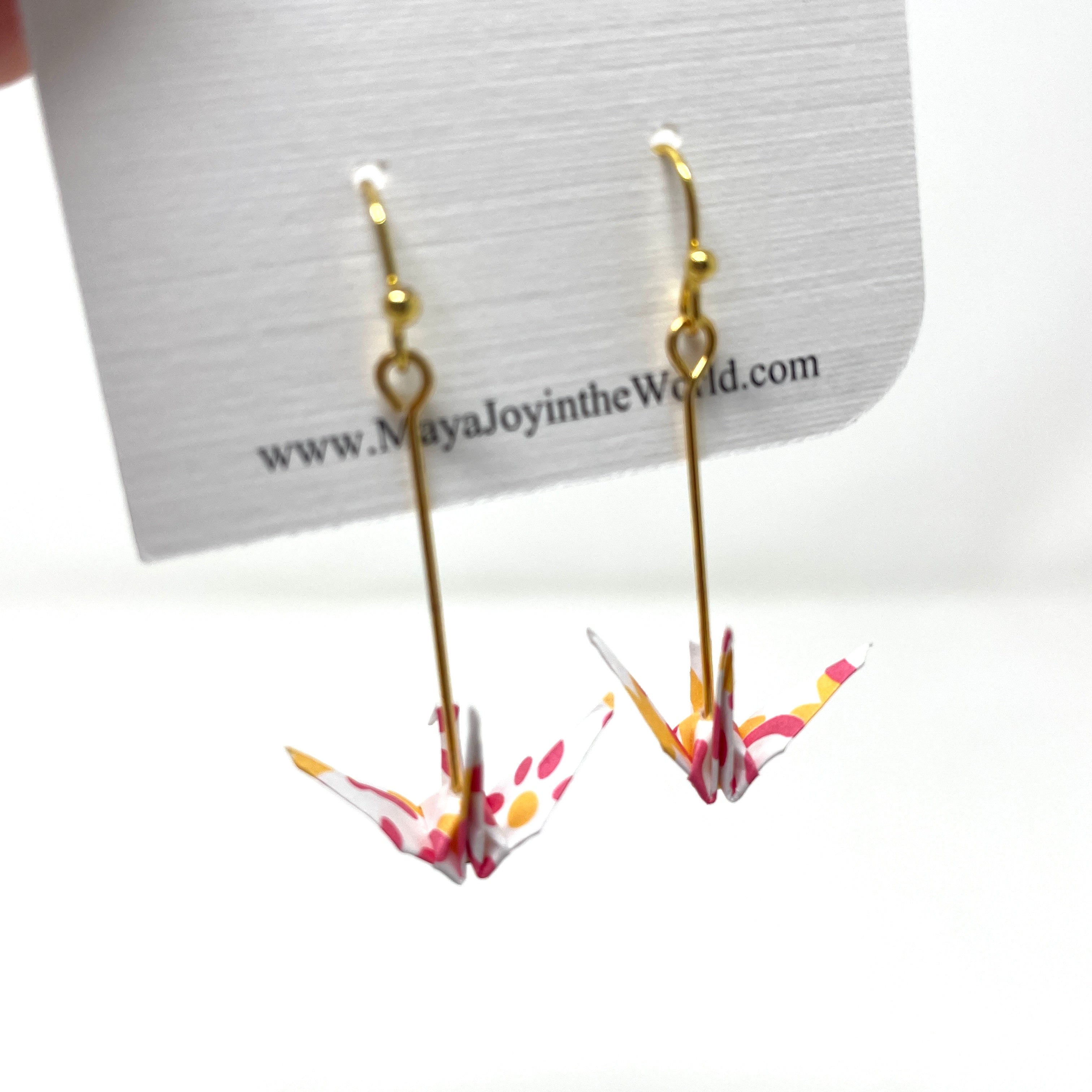 Earrings - Origami Cranes | Various