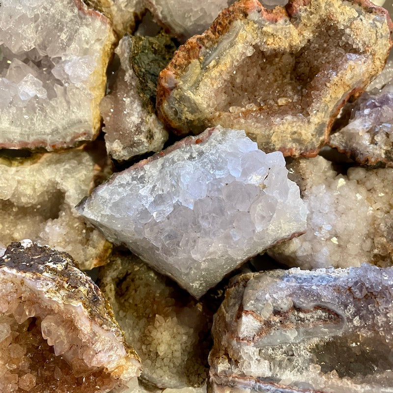 Amethyst Stalactite Geode