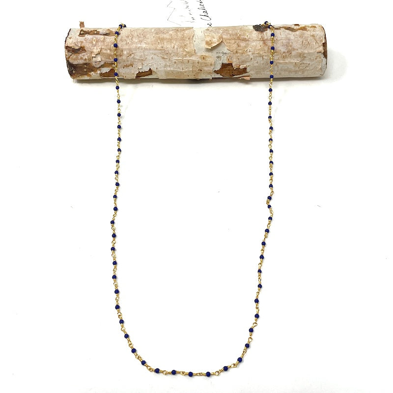 Gemstone Necklace - Gold