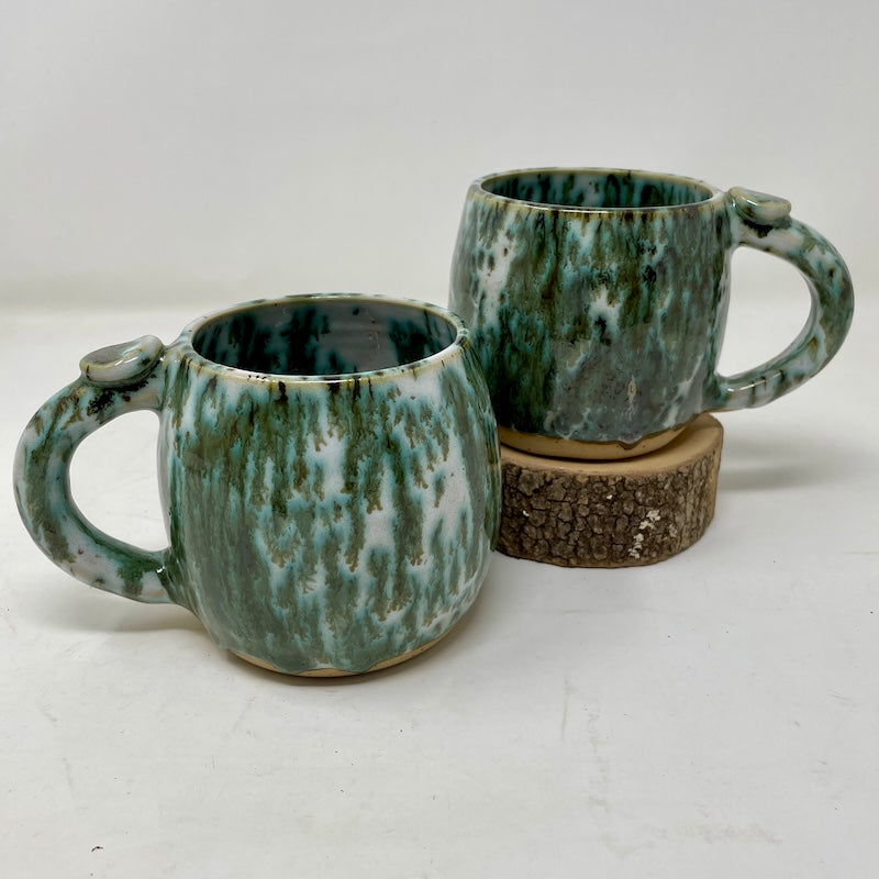 Mug - Blue Green Drip